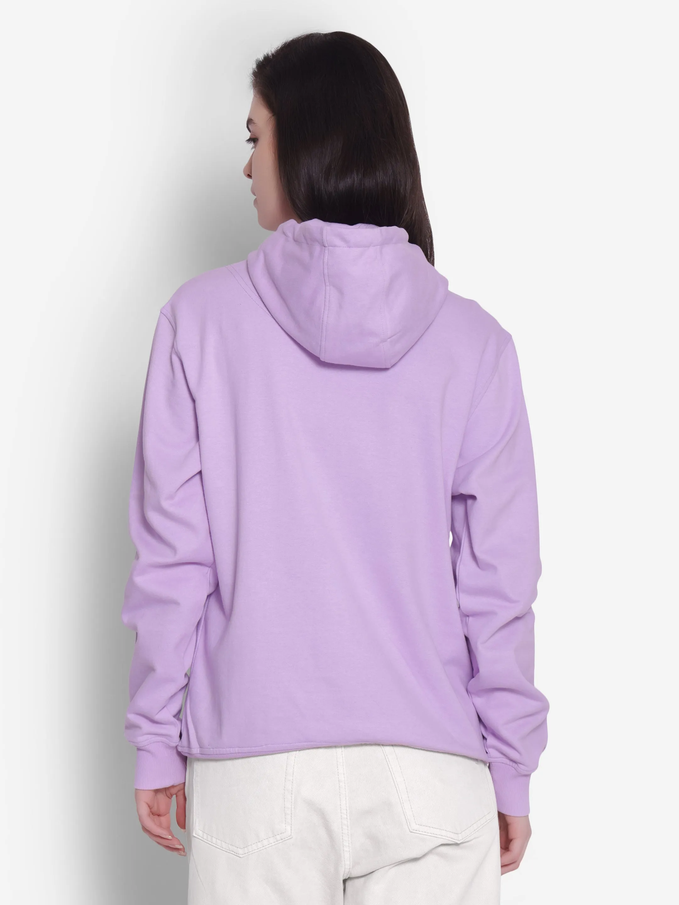 JUMP USA Women Black Solid Hoodie