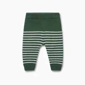 Knitted Striped Joggers