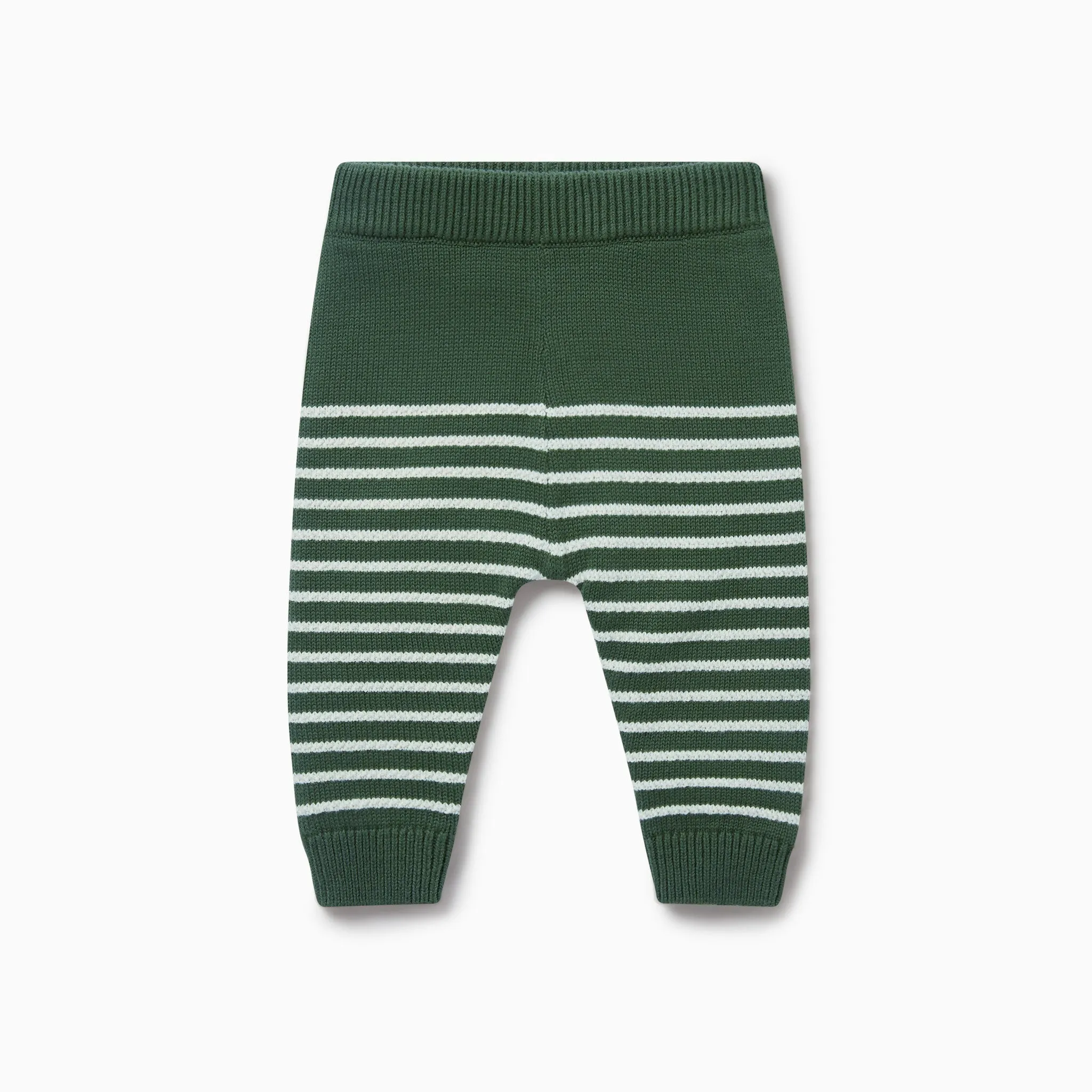 Knitted Striped Joggers