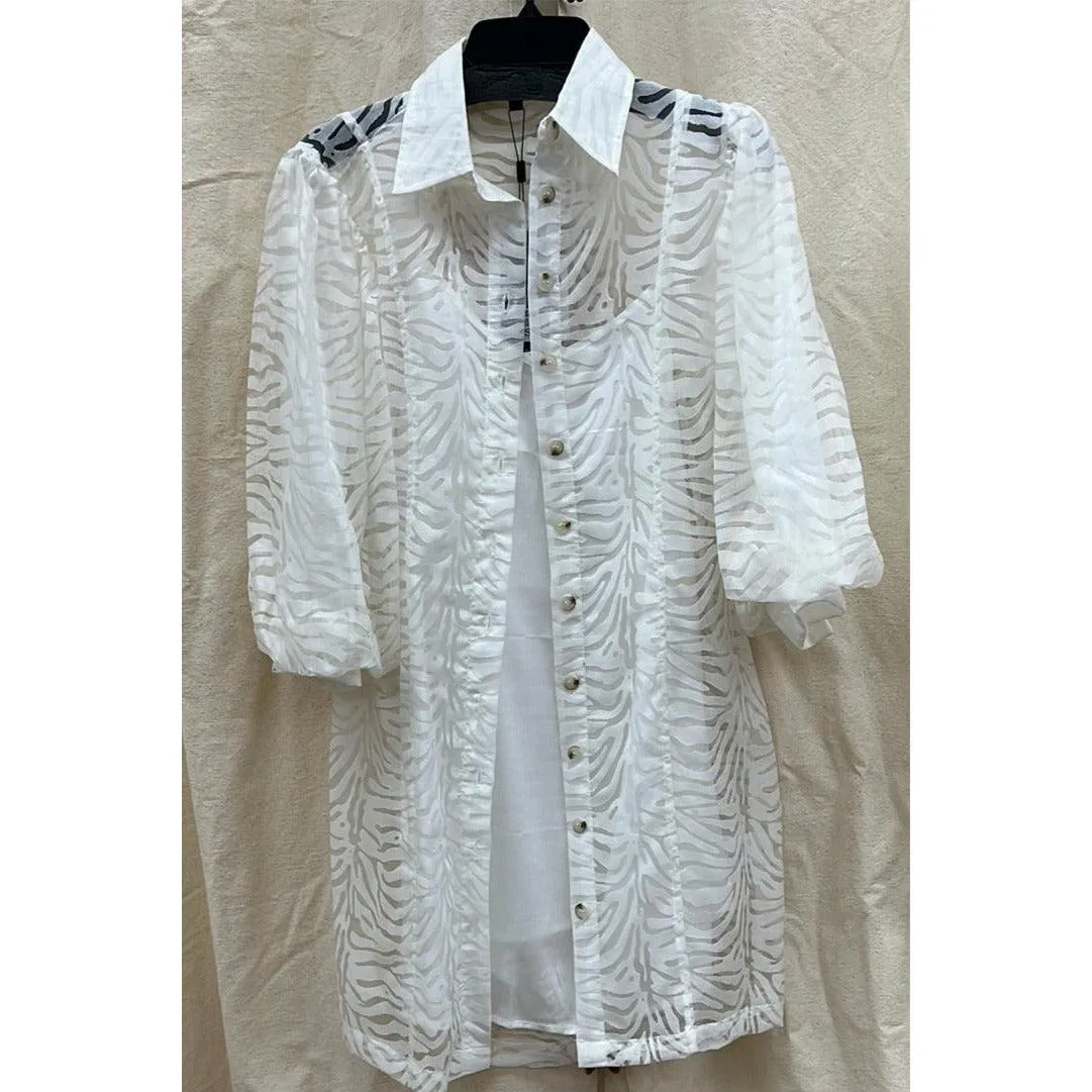 Lacey 2 piece dress or shirt and duster jacket BE3721