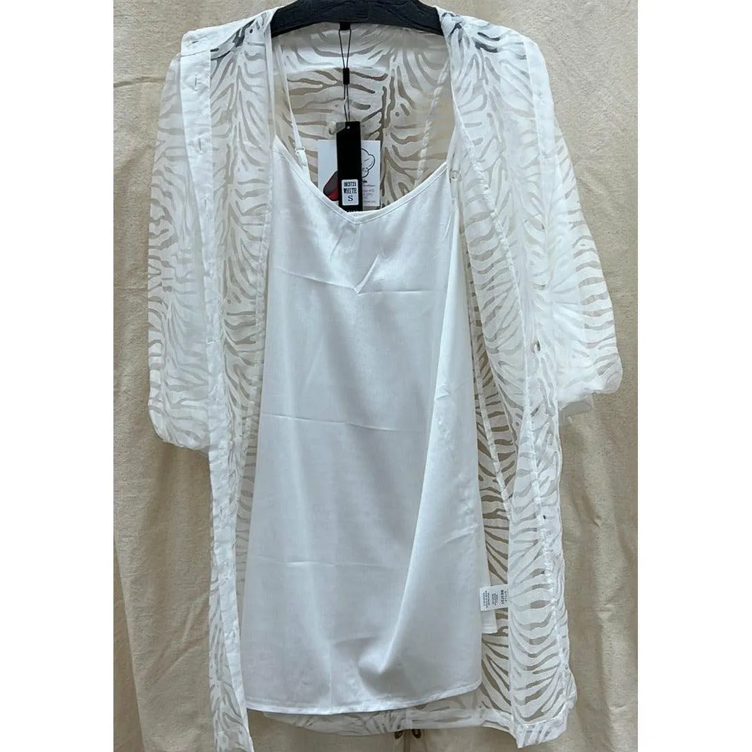 Lacey 2 piece dress or shirt and duster jacket BE3721