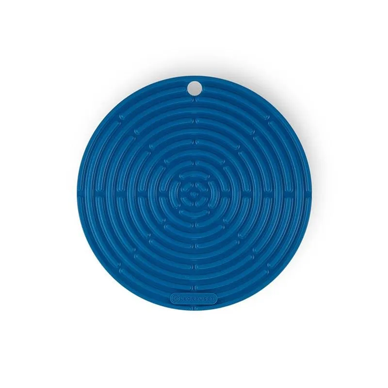 Le Creuset Silicone Round Cool Tool Marseille Blue