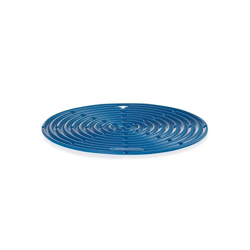 Le Creuset Silicone Round Cool Tool Marseille Blue