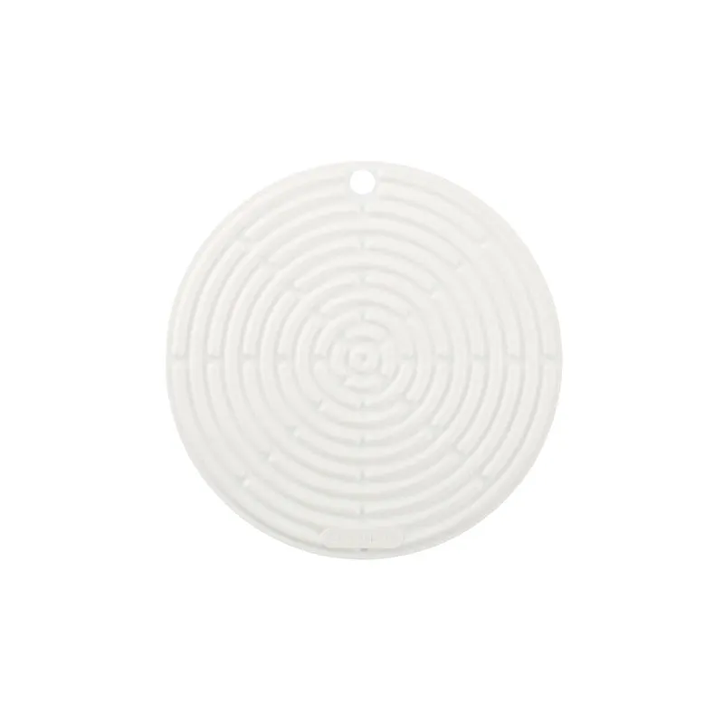 Le Creuset Silicone Round Cool Tool White