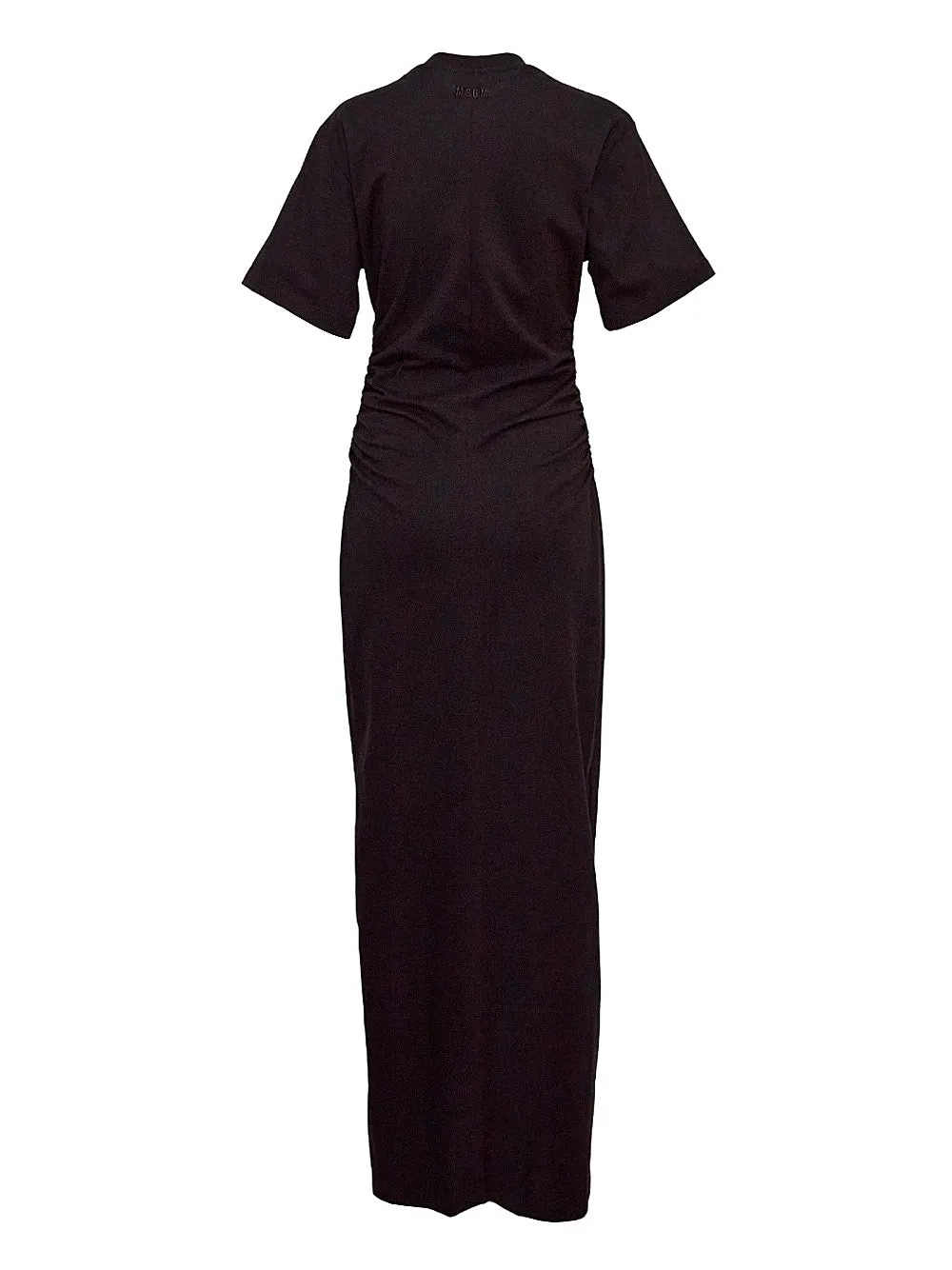 Long T-Shirt Dress With Zipper