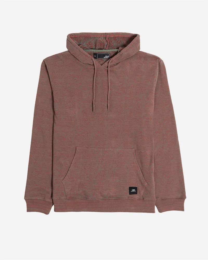 Lost Mind Warp Hooded Sweatshirt-Fallen Rock