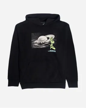 Lost Off World Heavy Hooded Sweatshirt-Black