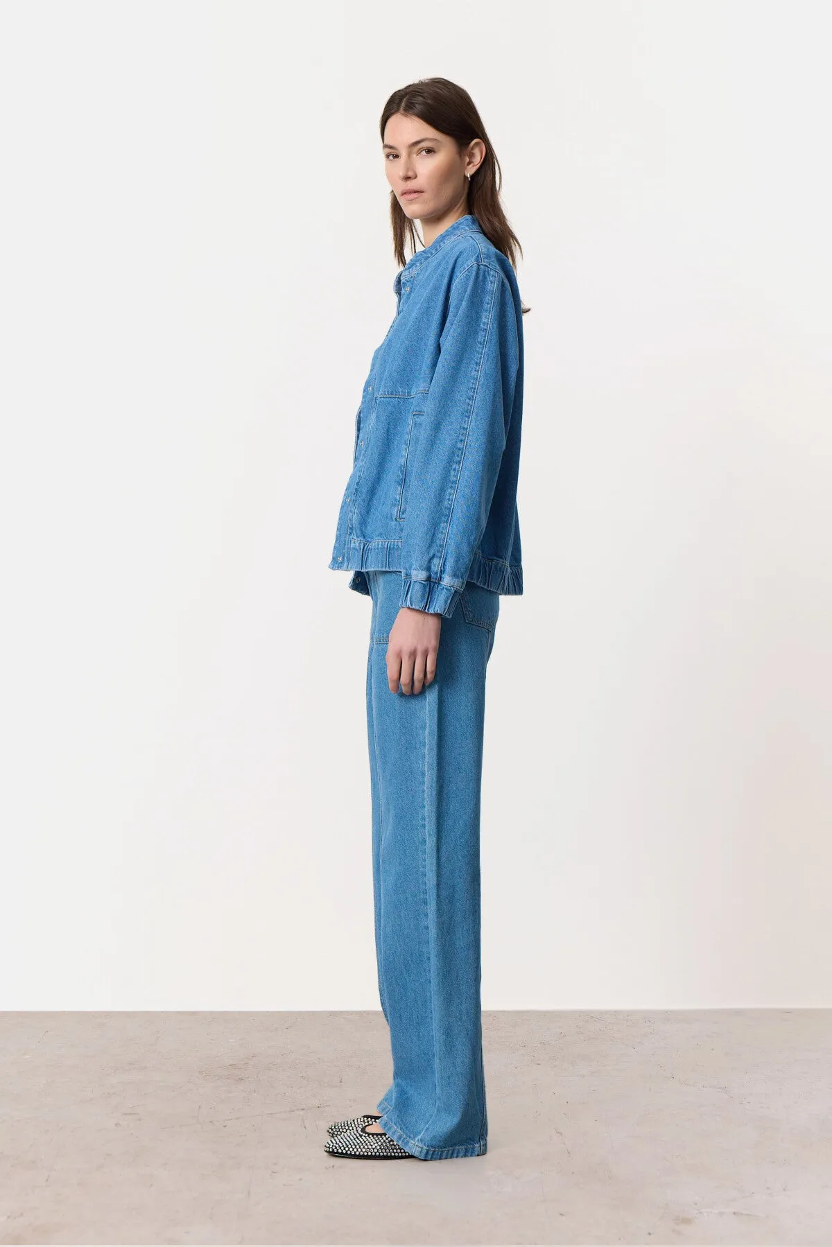 LR-FRILLA 5 Jacket Blue