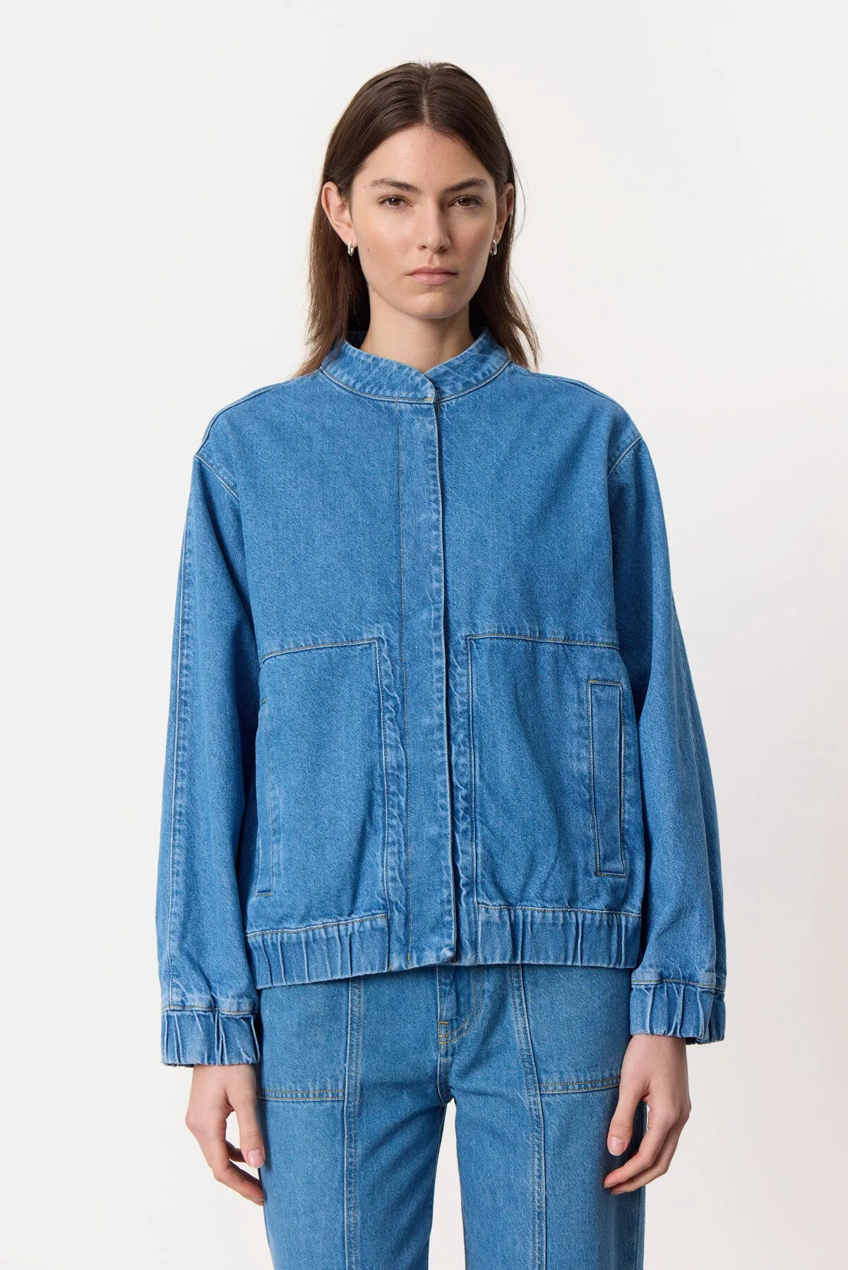 LR-FRILLA 5 Jacket Blue