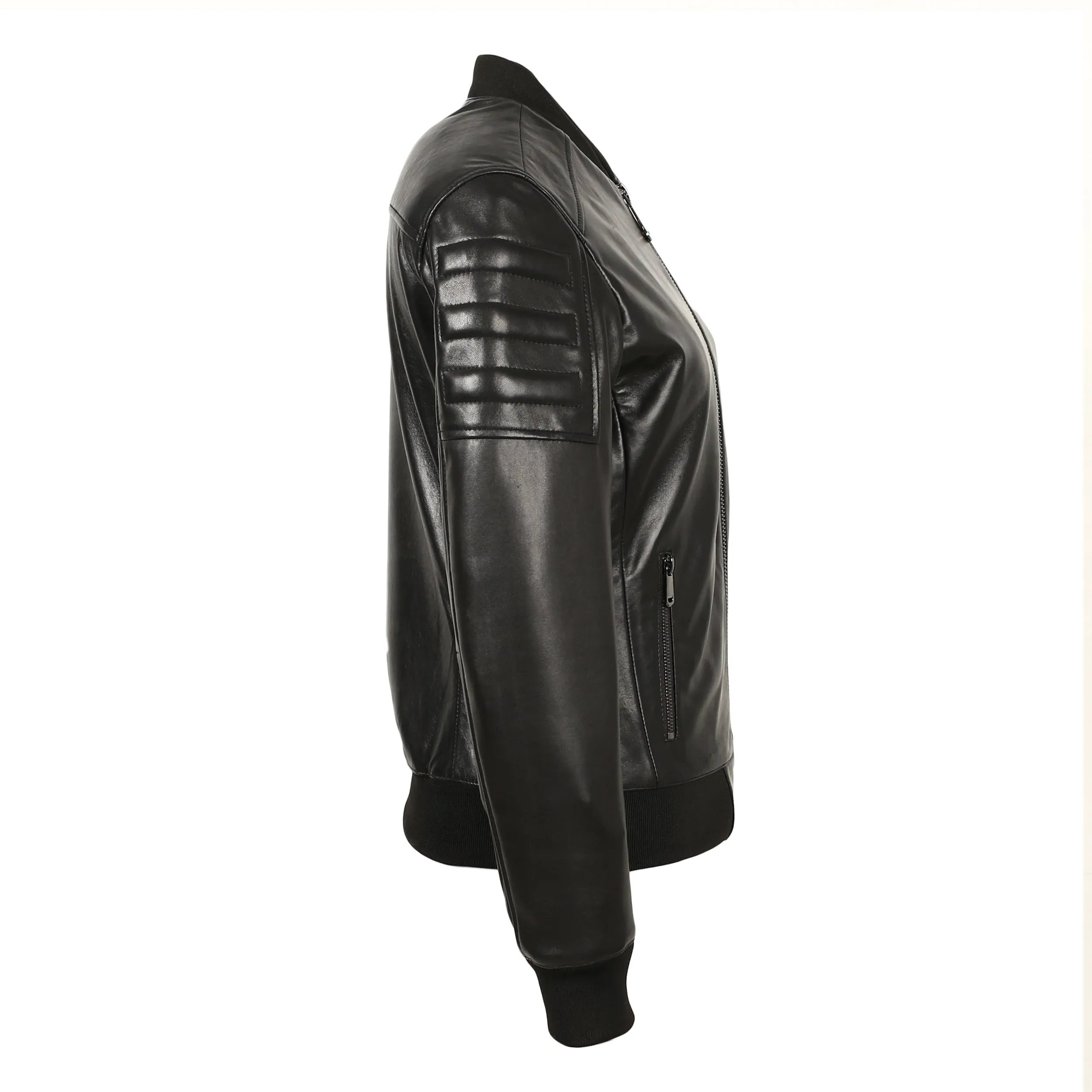 Lucilla Womens New Zealand Perfect Bomber Leather Jacket