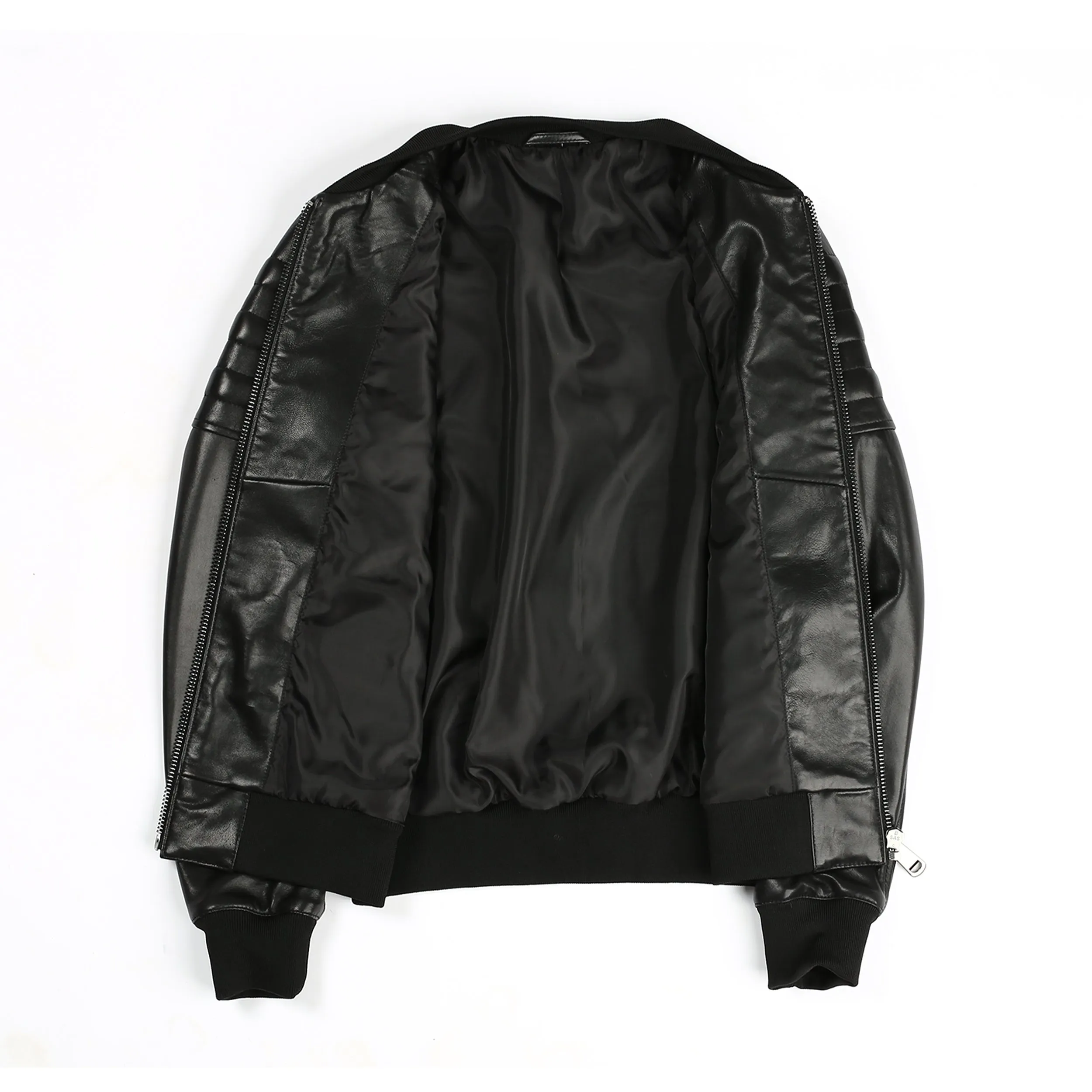 Lucilla Womens New Zealand Perfect Bomber Leather Jacket