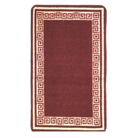 Luna Kitchen Mat - Red - 160 x 220cm