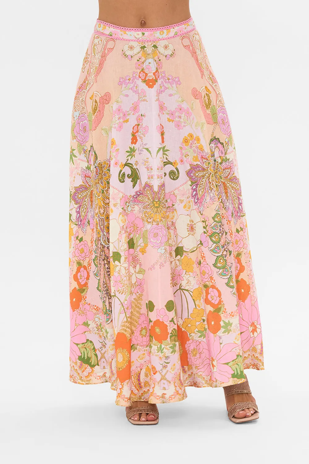 MAXI CIRCLE SKIRT CLEVER CLOGS