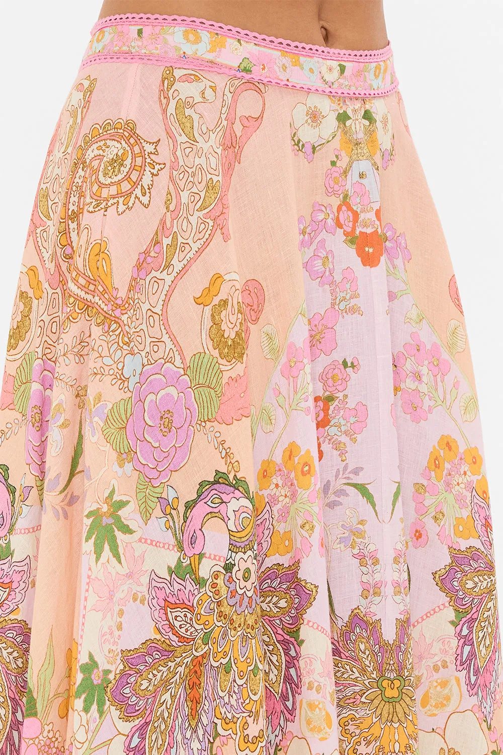 MAXI CIRCLE SKIRT CLEVER CLOGS