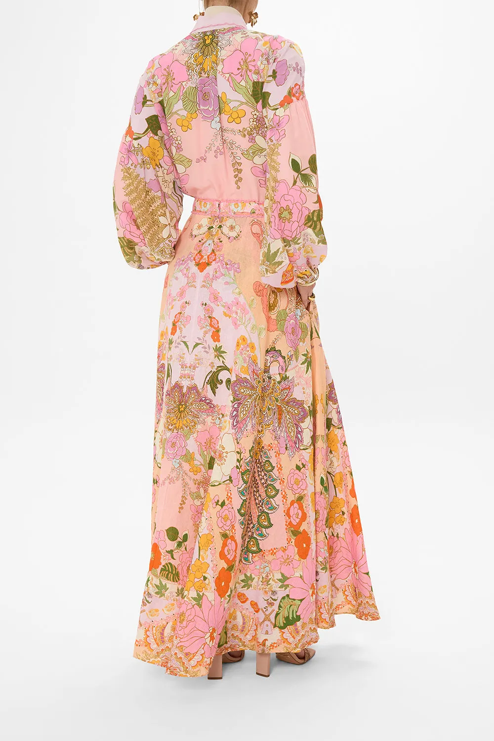 MAXI CIRCLE SKIRT CLEVER CLOGS
