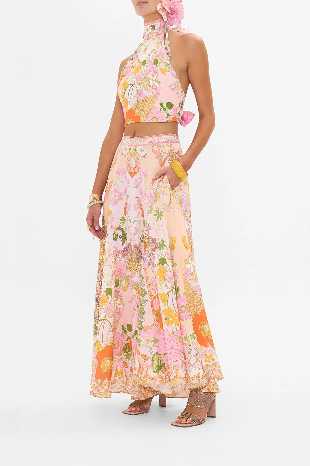 MAXI CIRCLE SKIRT CLEVER CLOGS