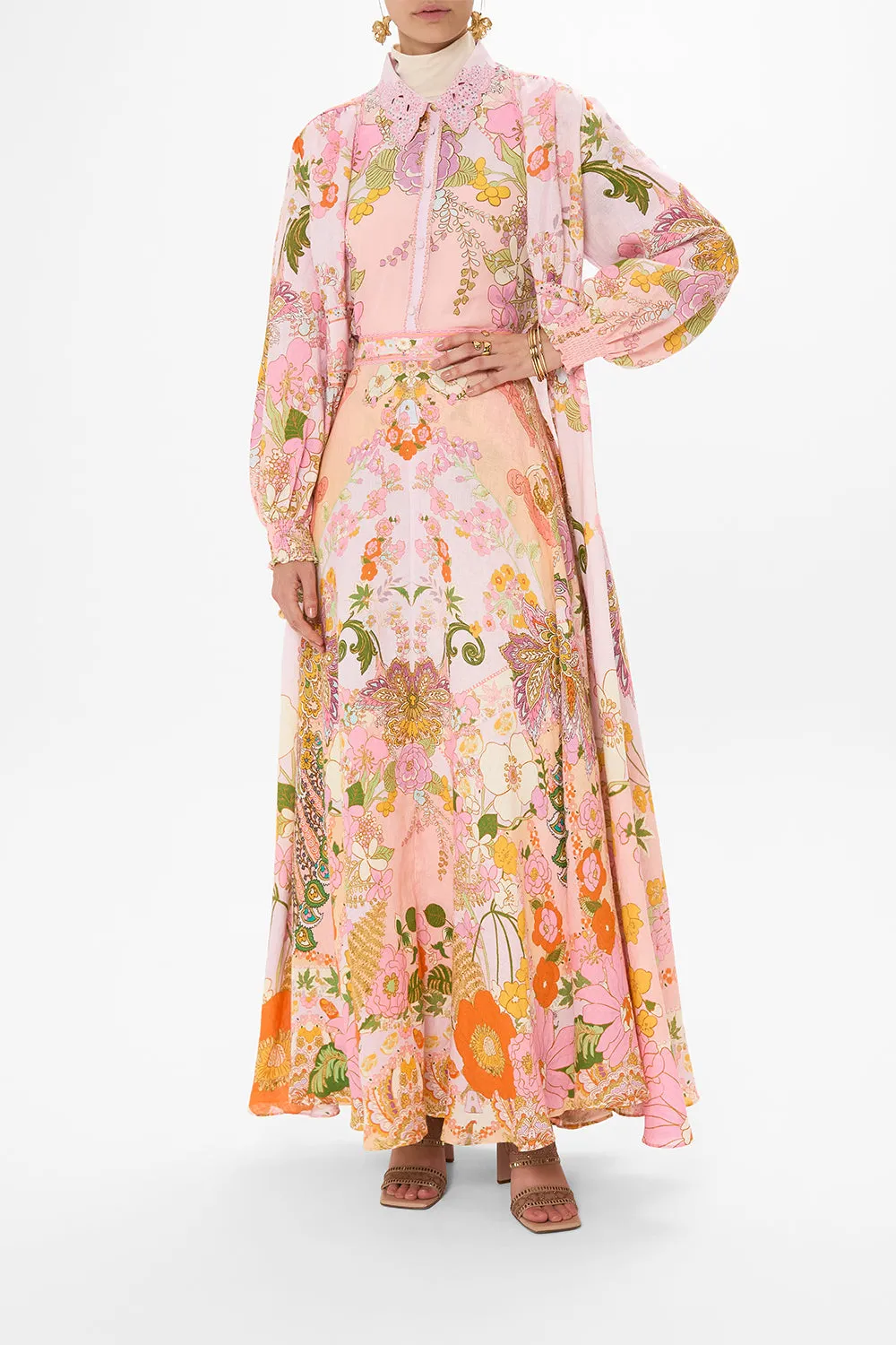 MAXI CIRCLE SKIRT CLEVER CLOGS