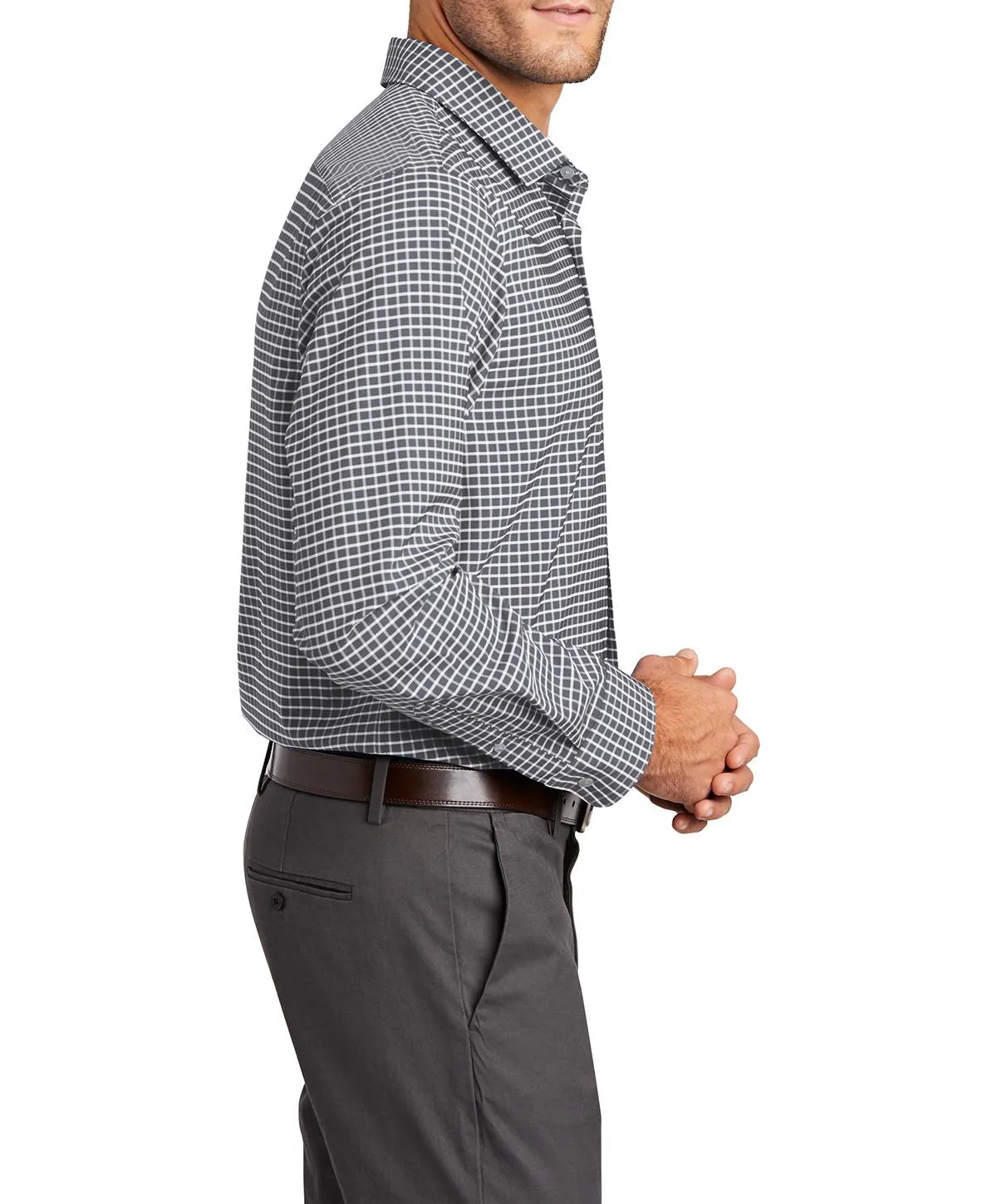 Men's Long Sleeve City Stretch Dress Shirt