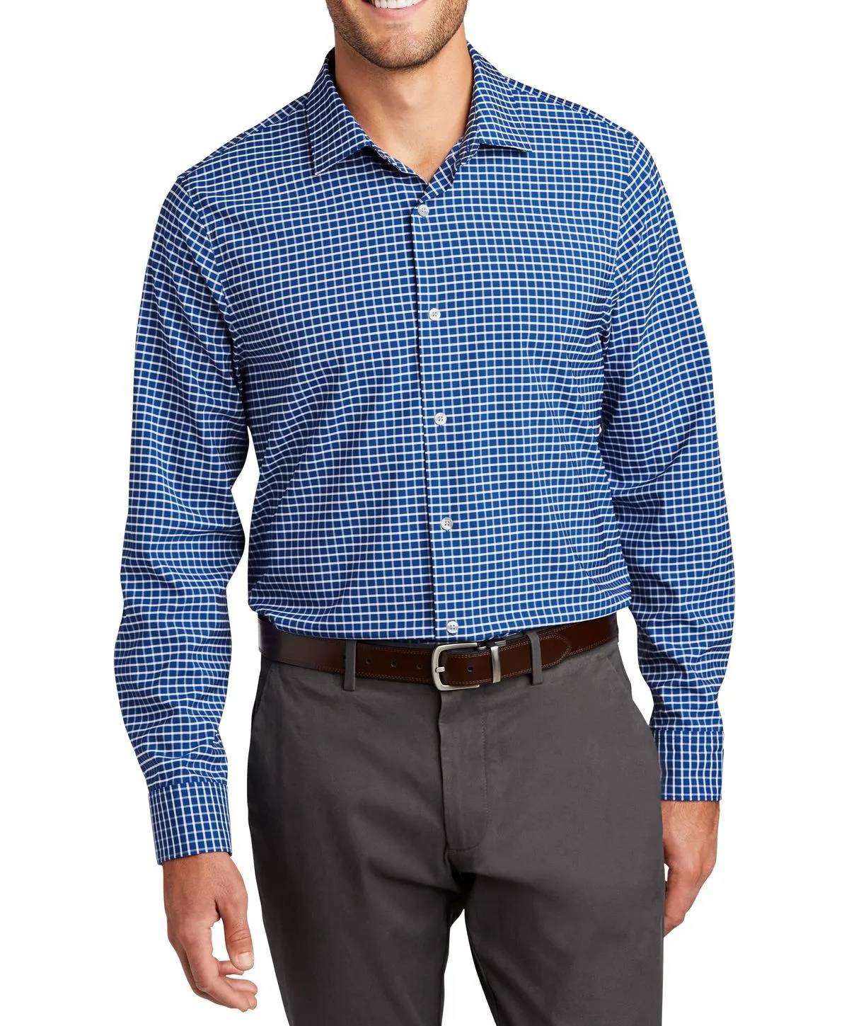 Men's Long Sleeve City Stretch Dress Shirt