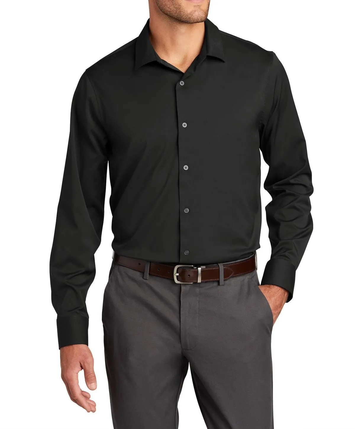 Men's Long Sleeve City Stretch Dress Shirt