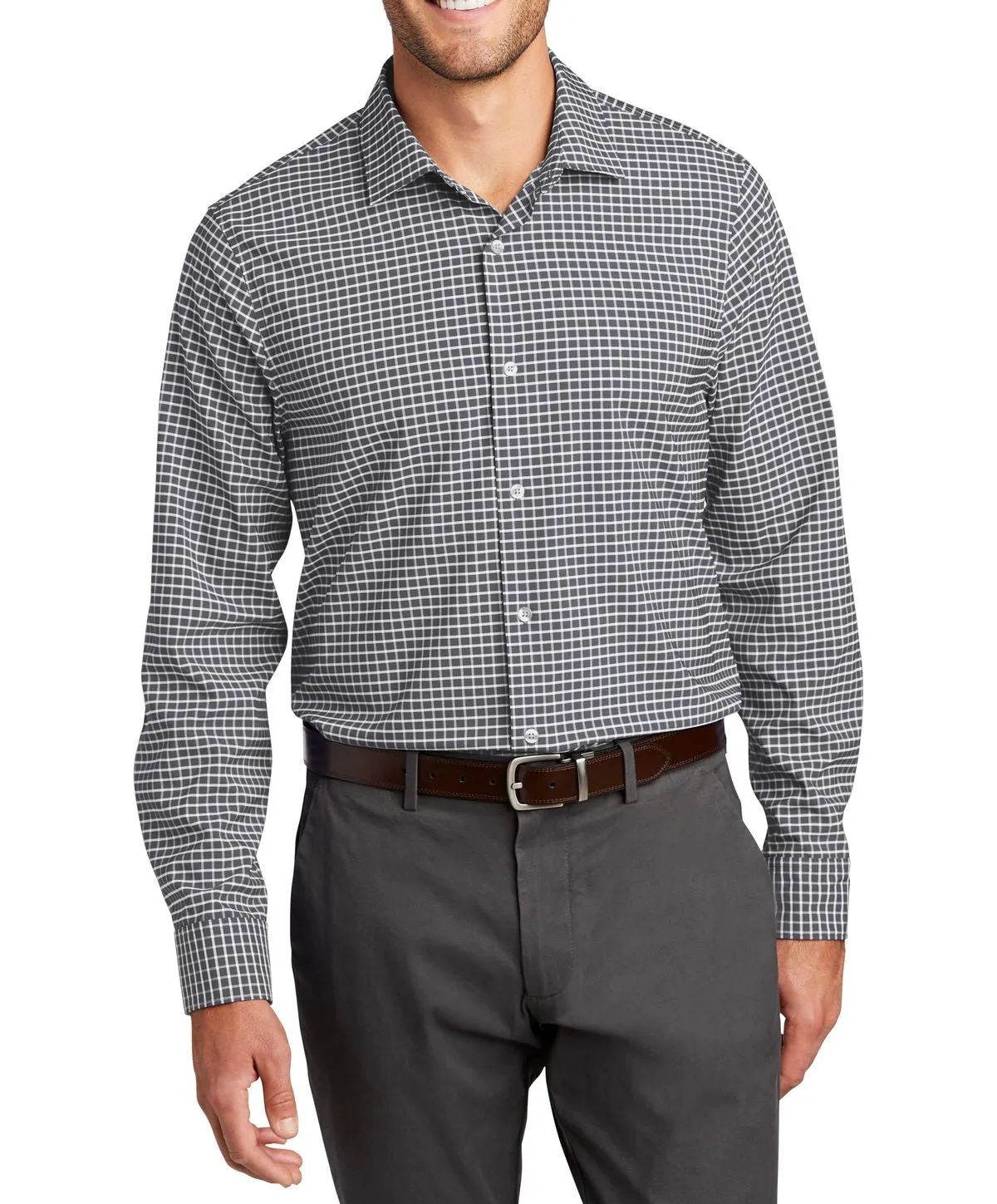 Men's Long Sleeve City Stretch Dress Shirt