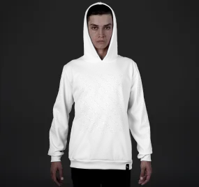 Mens, Pullover Hoodie Striped Overlay