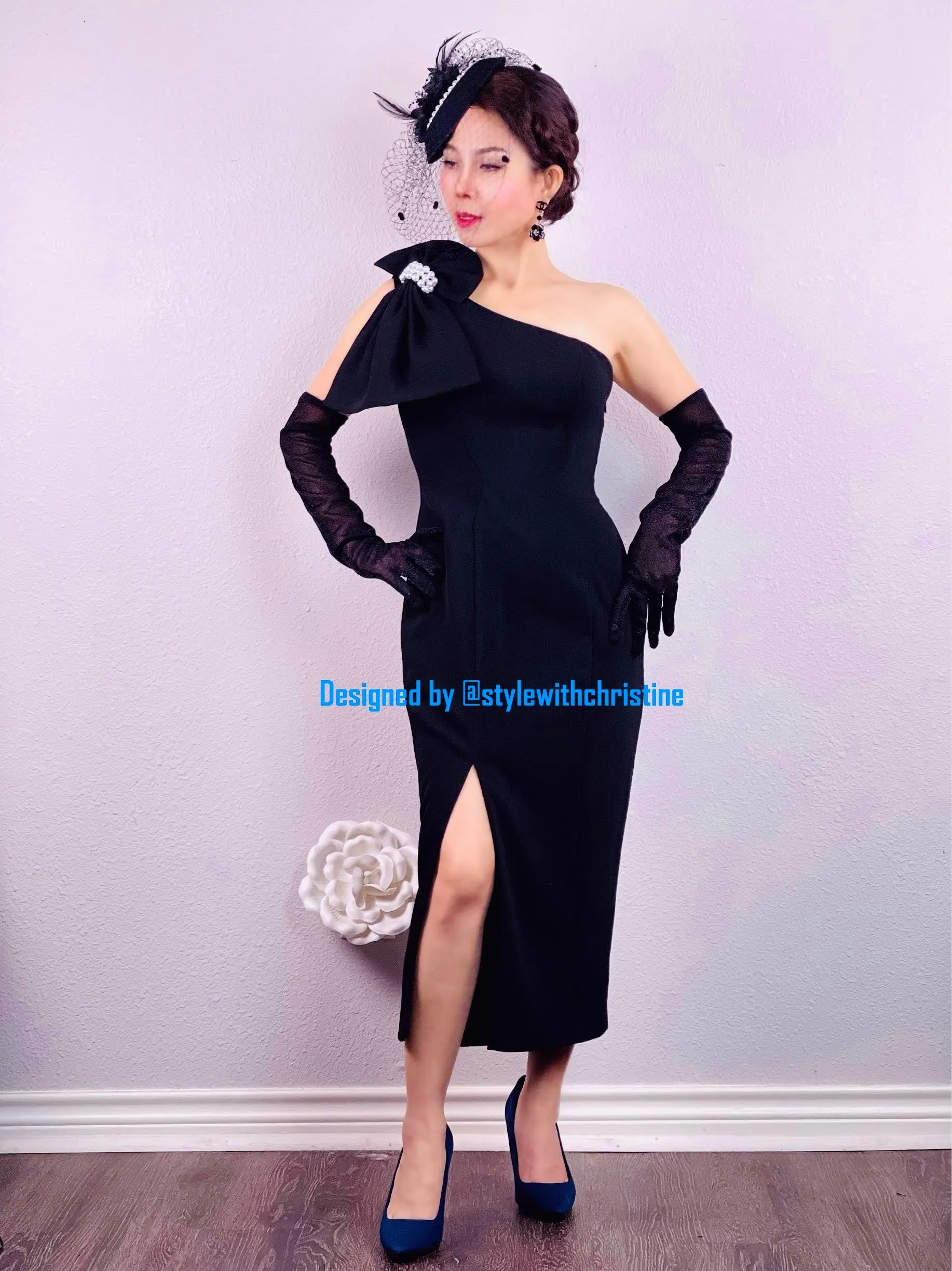 Mina dress in Black
