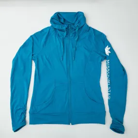 Missouri Star Ladies Sport-Wick Stretch Jacket - Peacock - L