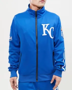 MLB KANSAS CITY ROYALS CLASSIC MEN'S TRACK JACKET (ROYAL BLUE)