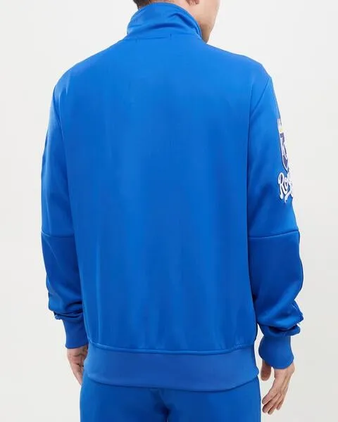 MLB KANSAS CITY ROYALS CLASSIC MEN'S TRACK JACKET (ROYAL BLUE)