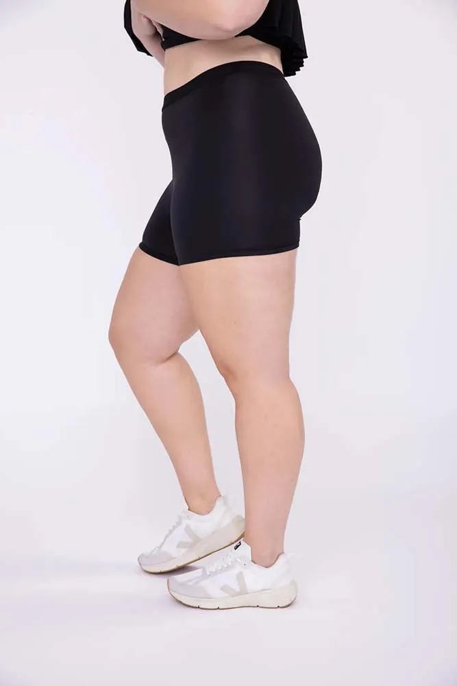 Mono B Curvy High-Waisted Slip Shorts