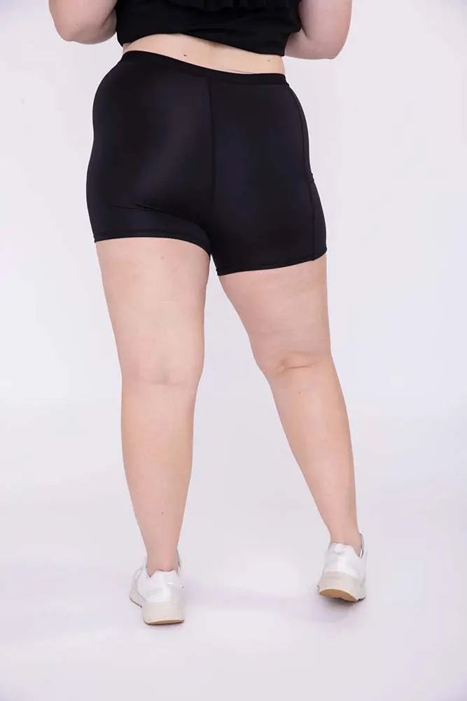 Mono B Curvy High-Waisted Slip Shorts