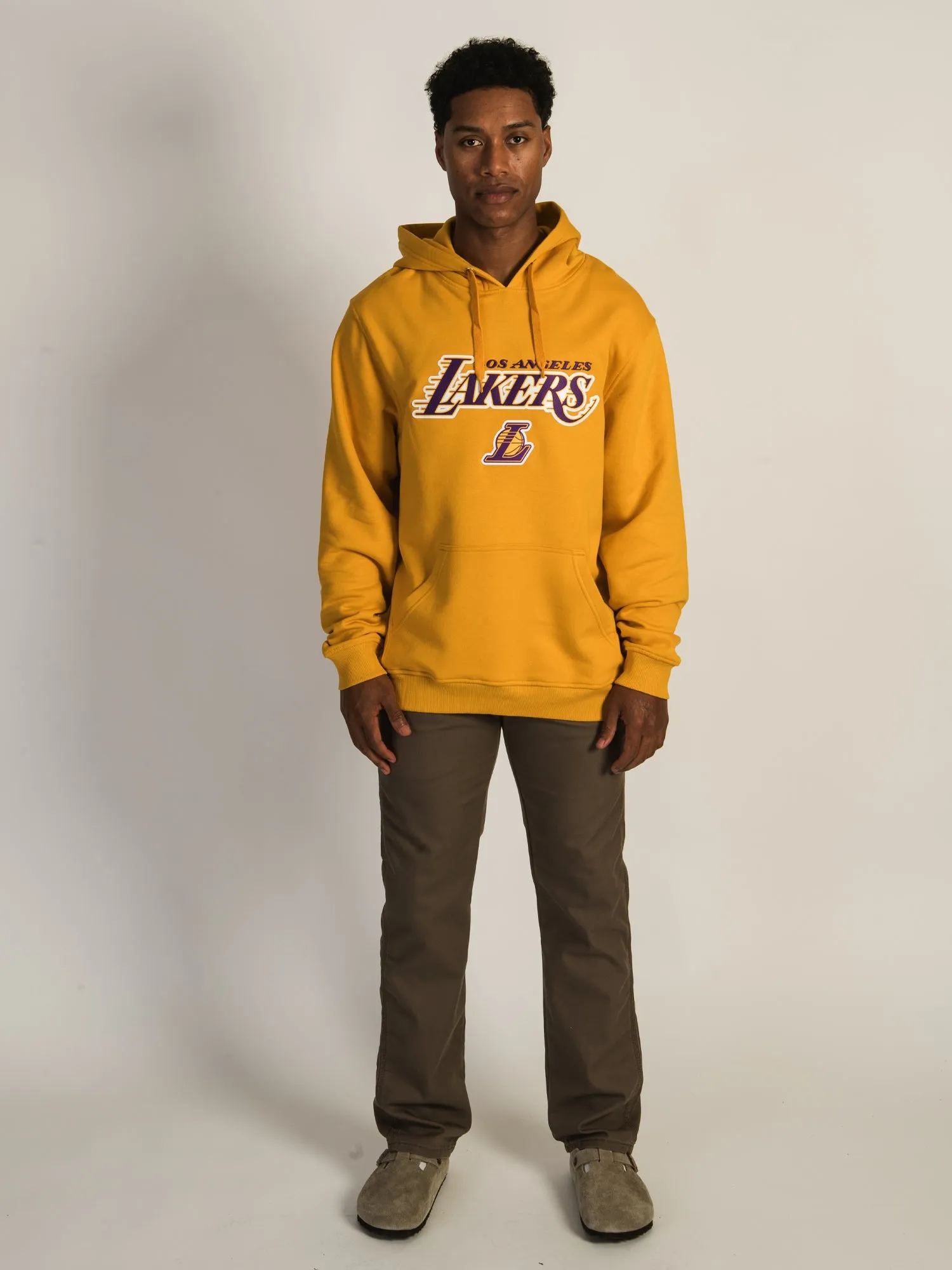 NBA LA LAKERS HARDWOOD PULL OVER HOODIE