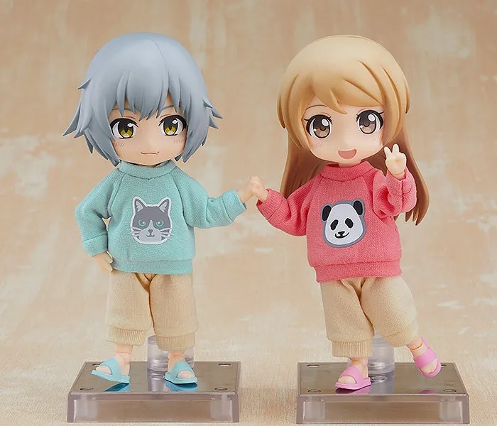 Nendoroid Doll Outfit Set: Sweatshirt and Sweatpants (Pink)