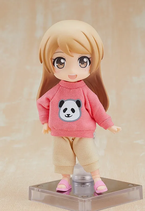 Nendoroid Doll Outfit Set: Sweatshirt and Sweatpants (Pink)