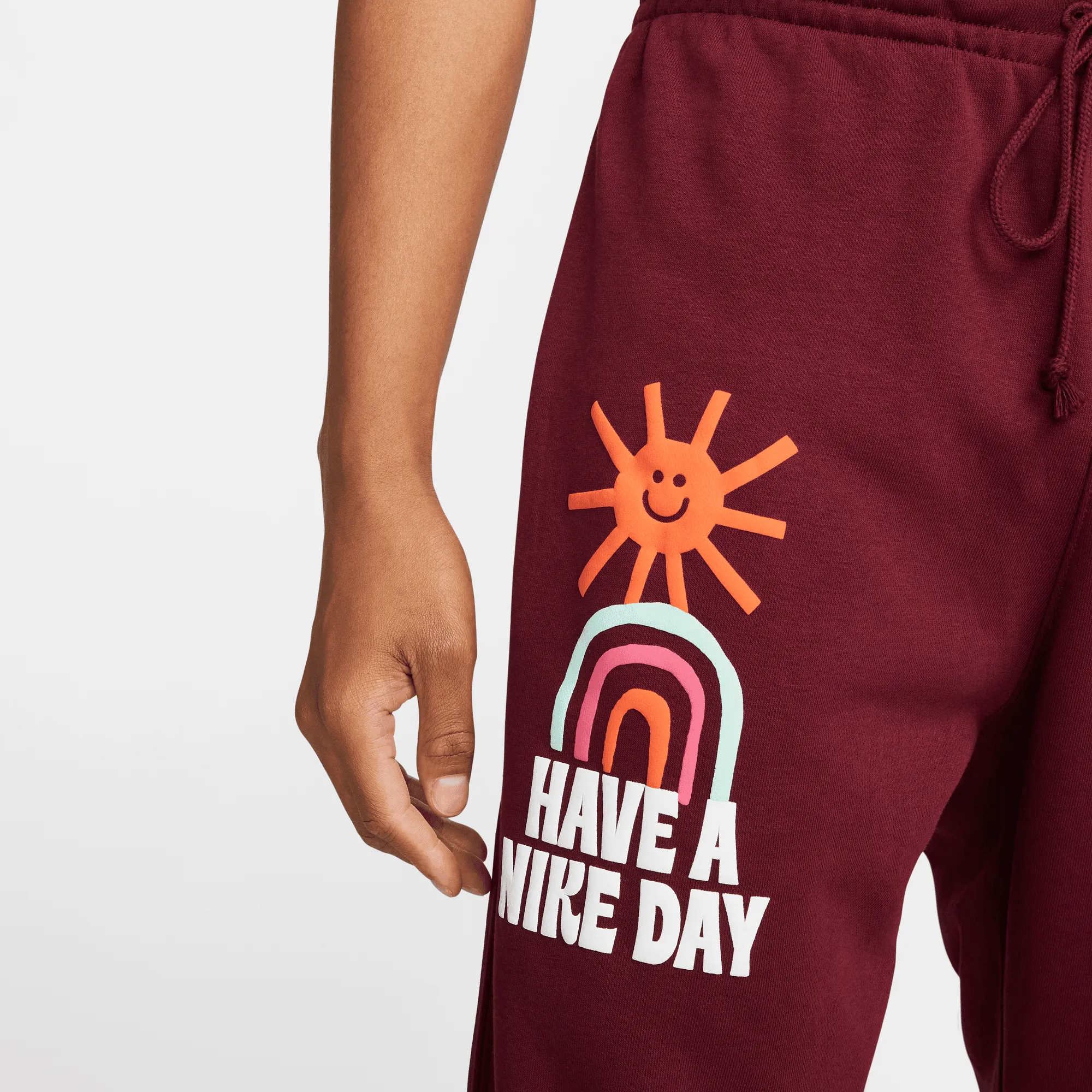 Nike Sportwear French Terry Sweatpants 'Dark Beetroot'