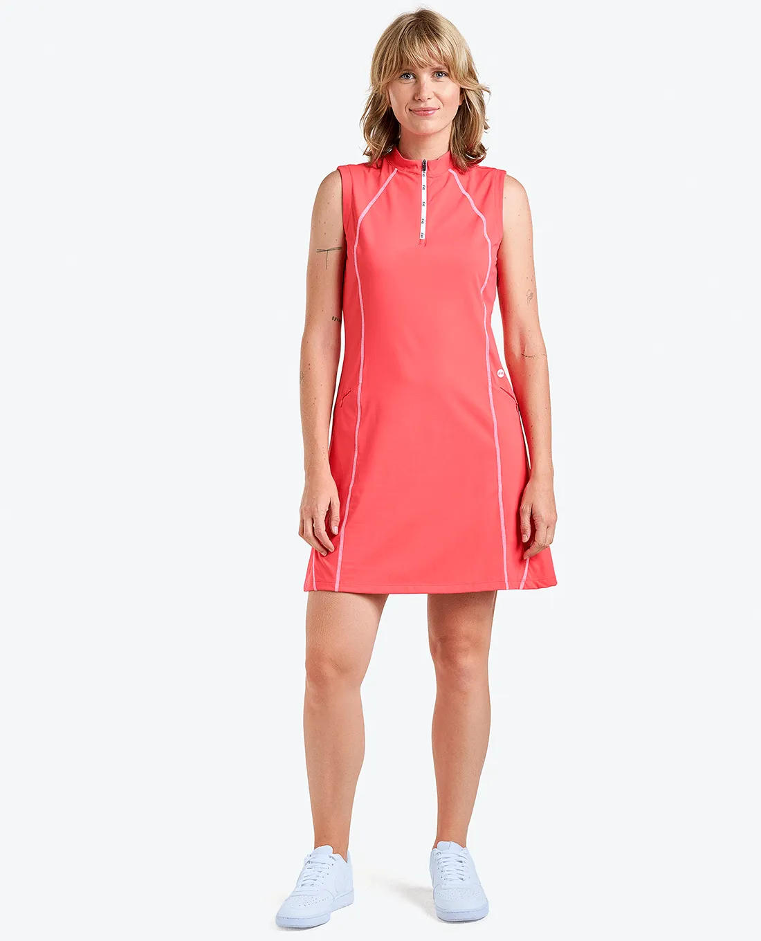 NIVO Ally Sleeveless Dress 686 Papaya