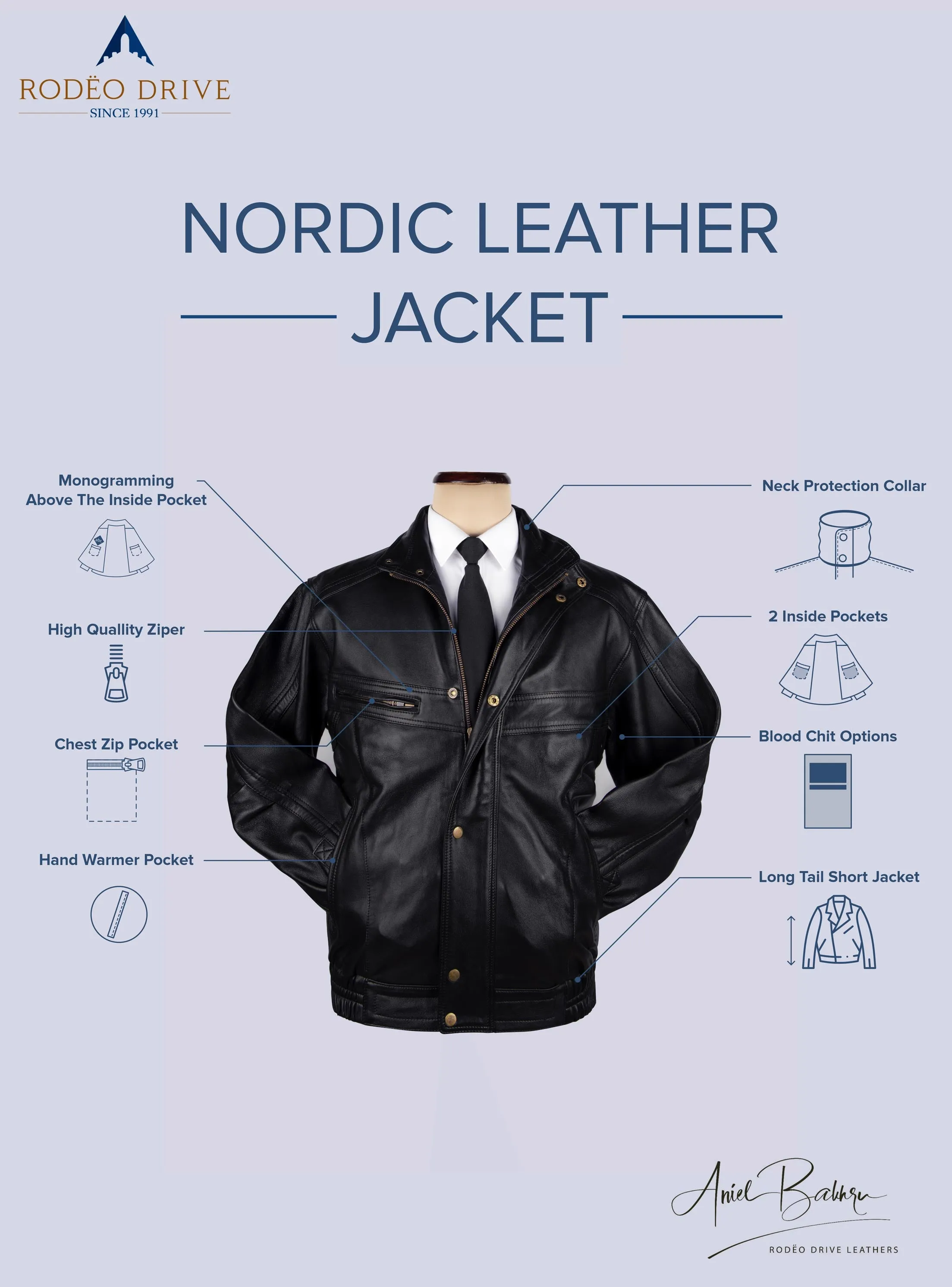 NORDIC 215A BOMBER JACKET