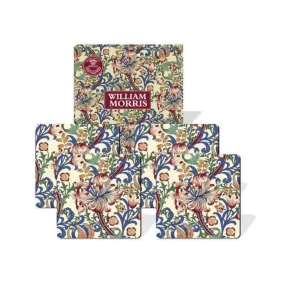 Nostalgic Morris Lily Coasters Set of 4