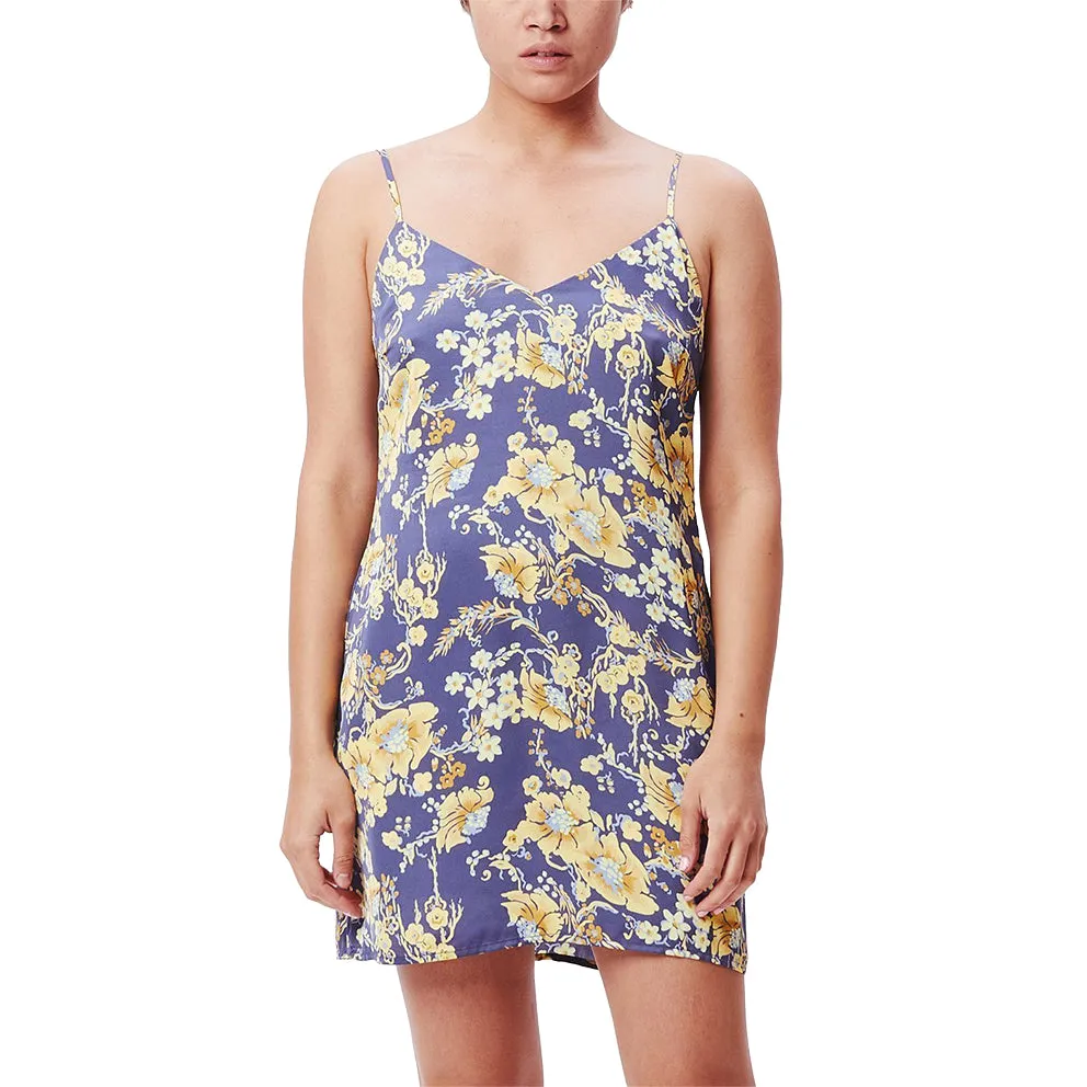 OBEY KYOTO SLIP DRESS // INK NAVY MULTI