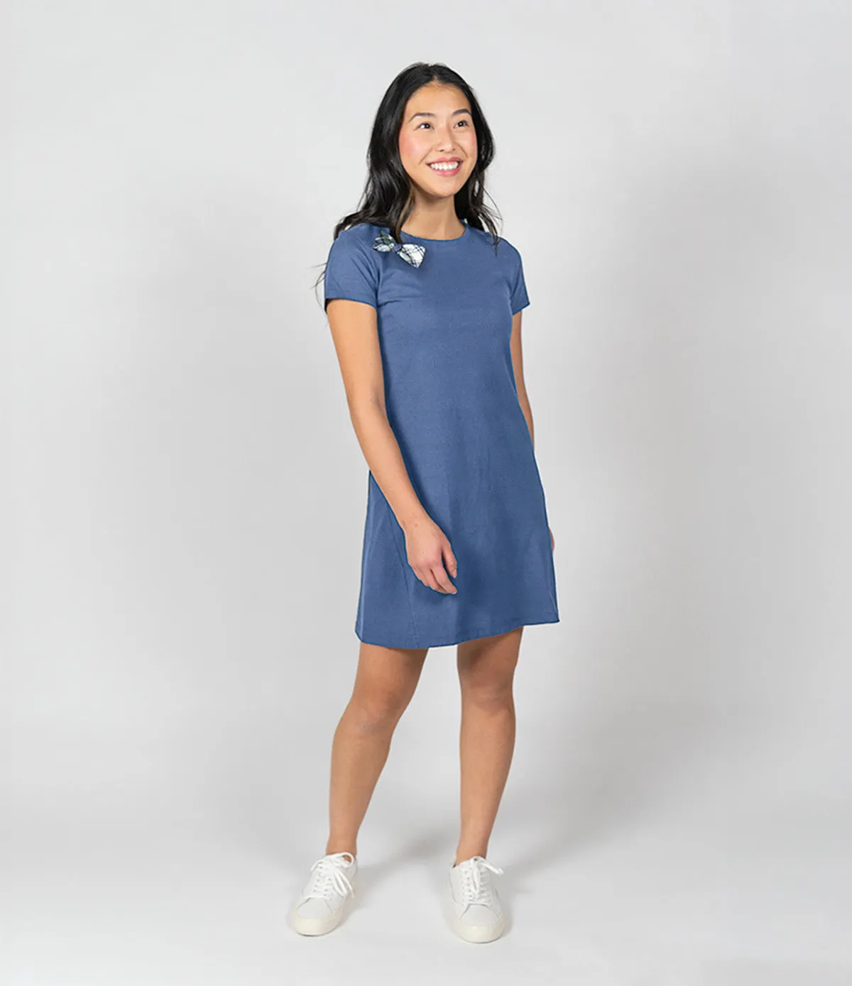 Pareto x Vermont Flannel T-Shirt Dress