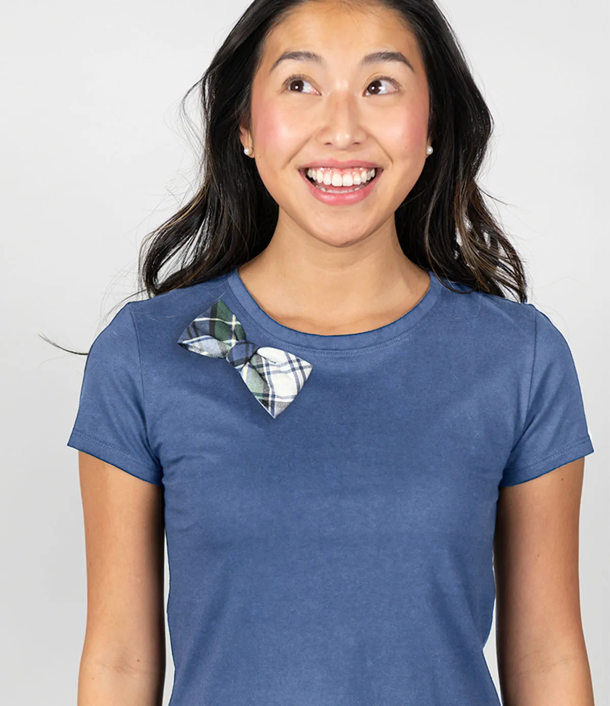 Pareto x Vermont Flannel T-Shirt Dress