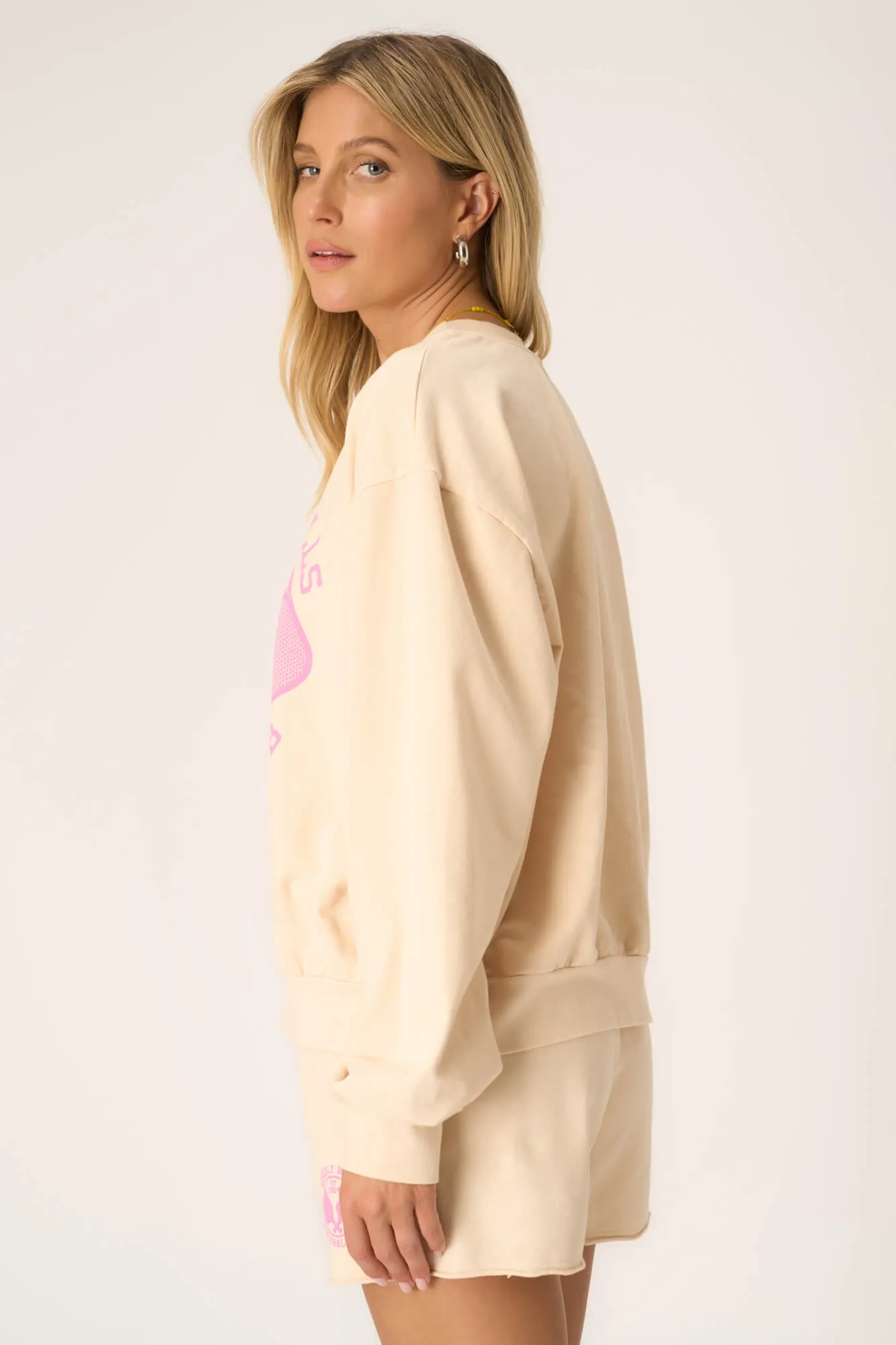 Pickleball Sweatshirt - Chalk