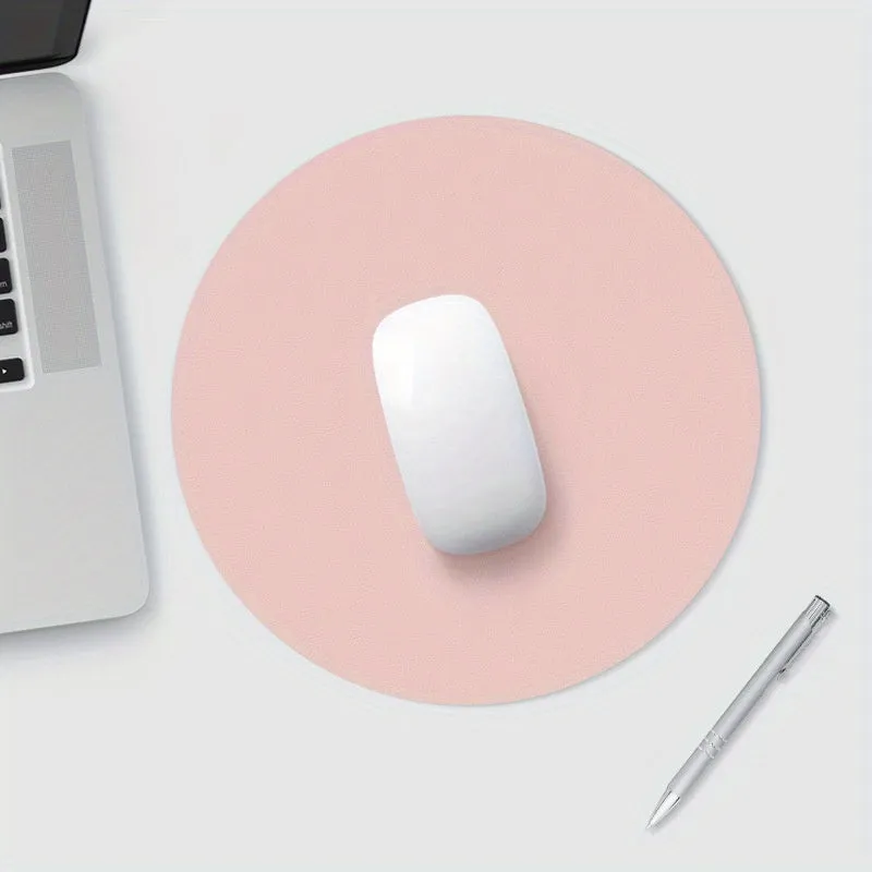Premium PU Leather Mouse Pad Stylish NonSlip  Versatile