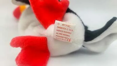 Puffer the Puffin 1997 Ty Beanie Baby w/ Tag Errors Retired Mint Rare Look