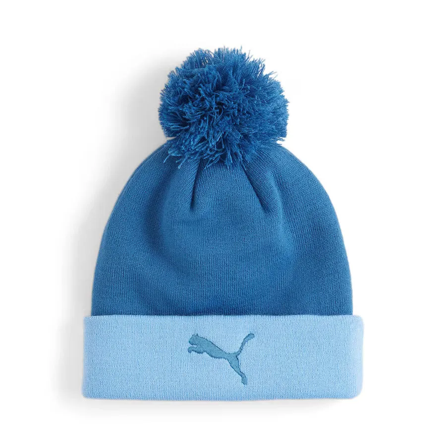 PUMA MANCHESTER CITY FAN POM BEANIE