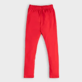 Red Elastic Tights