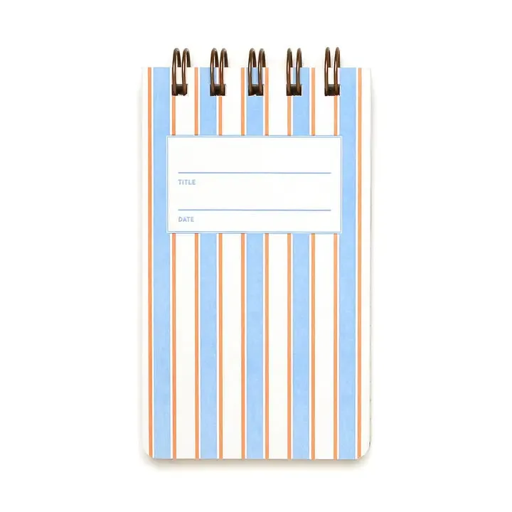 Reporter Notebook | French Stripes | Lined