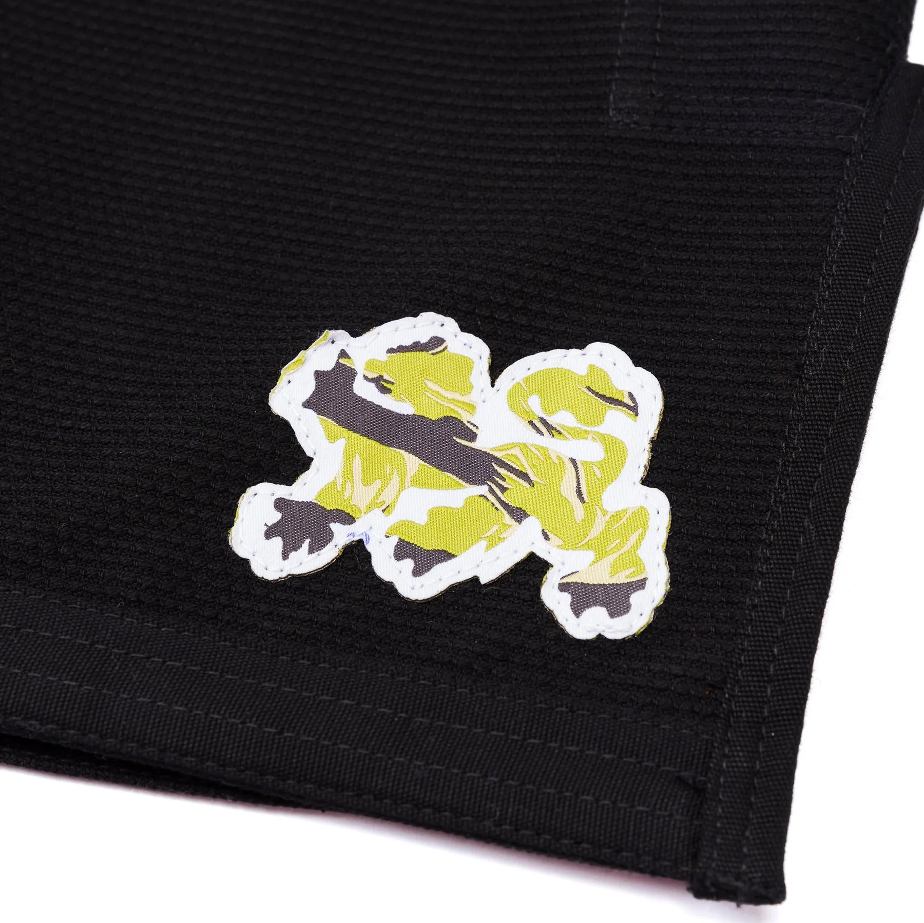 Retro Camo Kimono [Black]