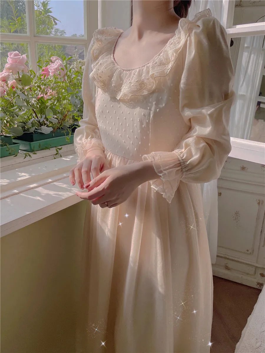 Retro Dreamy Lace up Dress [Final Sale]
